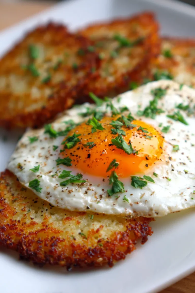 Cauliflower Hash Browns – High Protein Low Carb Breakfast