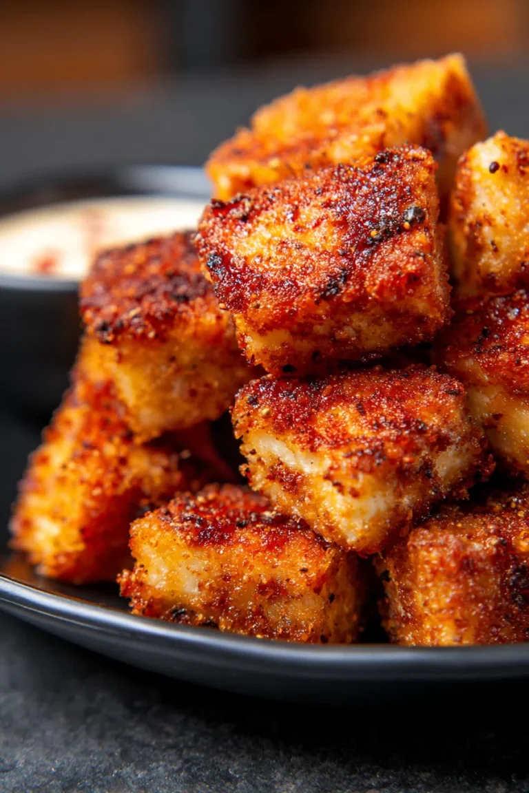 Crispy Baked Tofu Nuggets – High Protein Vegan Snack