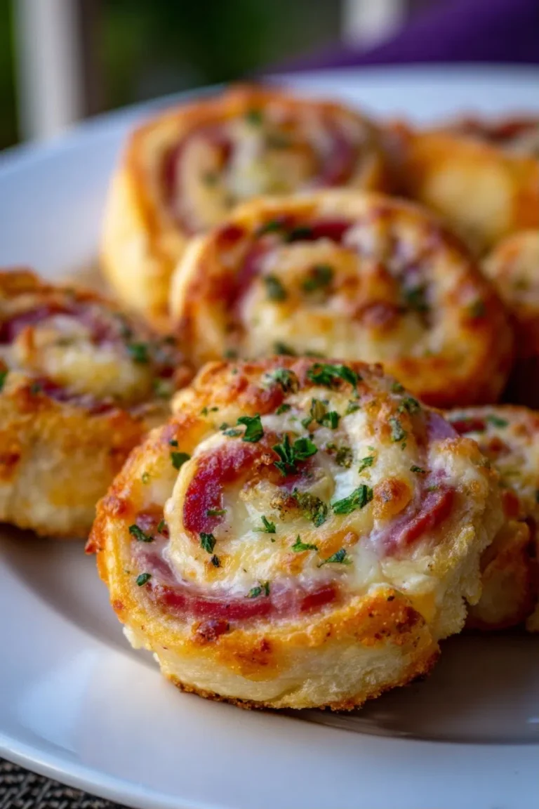 Ham & Cheese Pinwheels – High Protein Snack