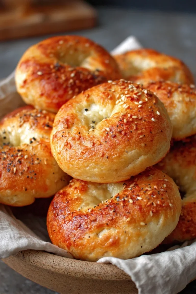 High Protein Bagels (2‑Ingredient Dough) Recipe