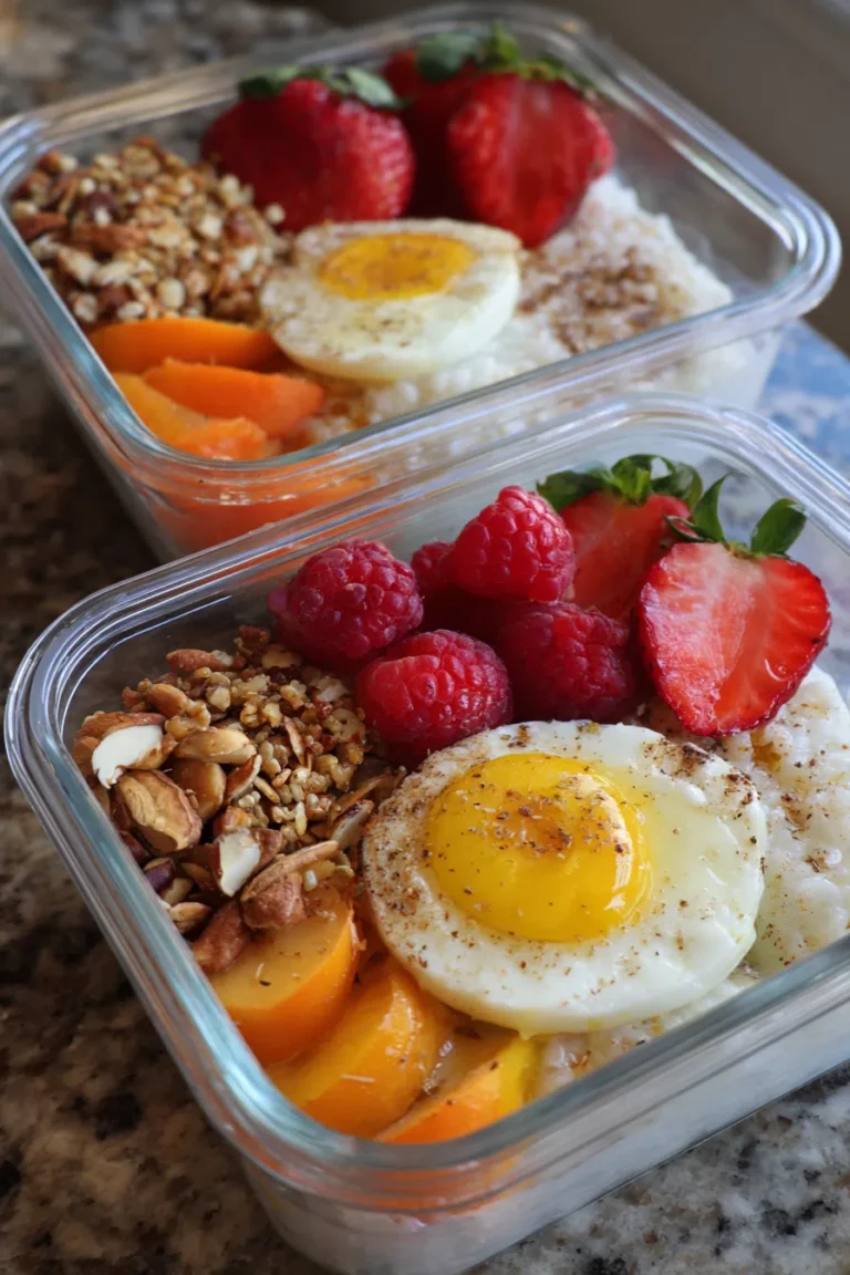 High Protein Breakfast Meal Prep for Two