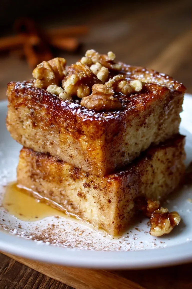 High Protein French Toast Bake (Maple & Cinnamon) Recipe