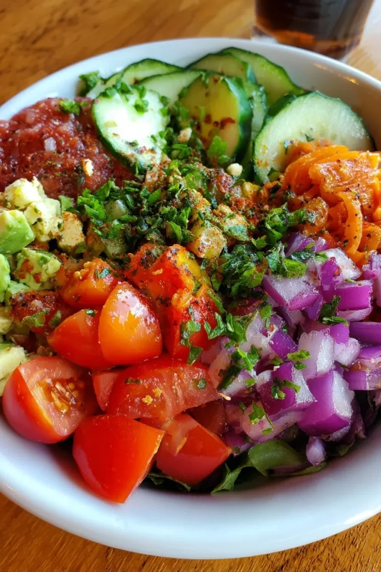 Italian Grinder Salad Bowl – High Protein Chopped Salad