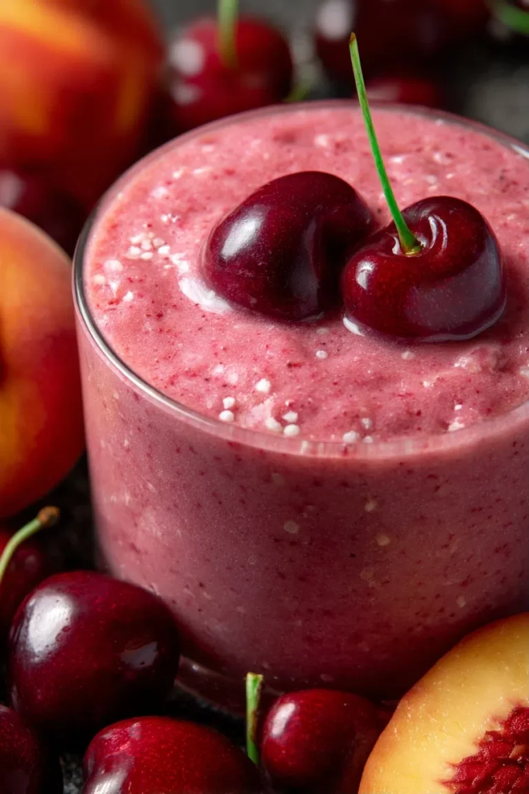 Cherry Garcia Protein Smoothie Recipe