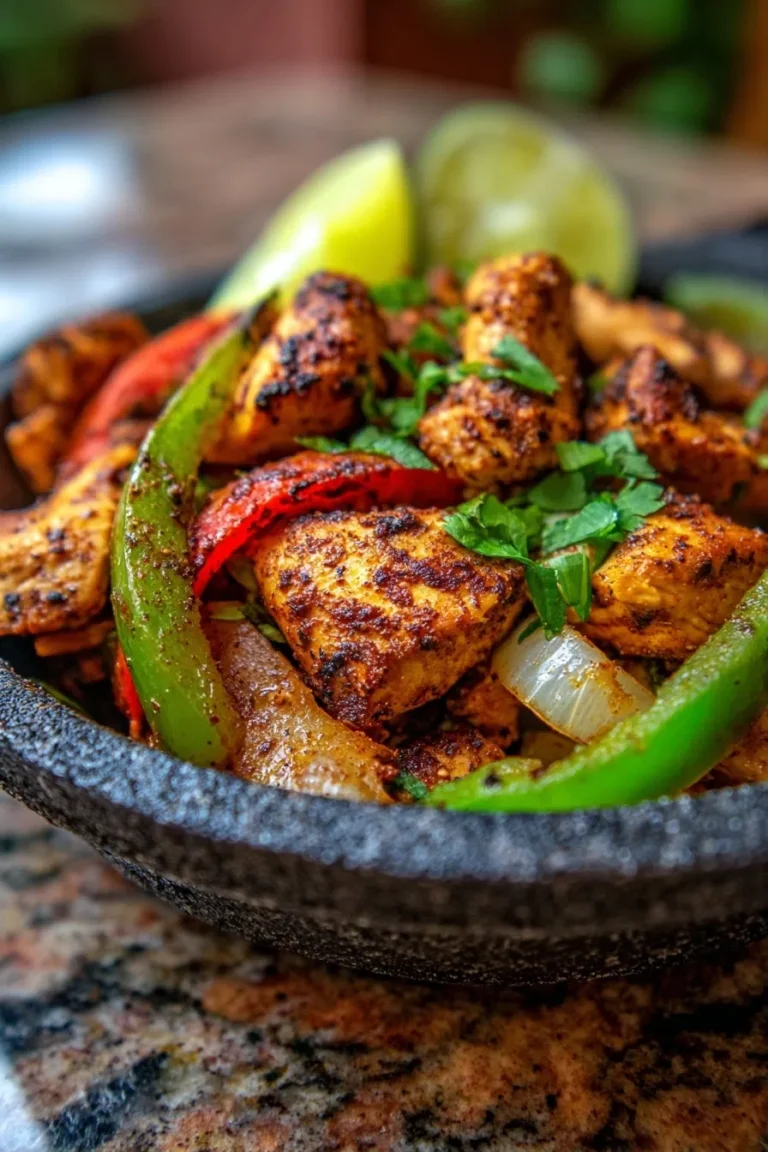 Chicken Fajita Skillet – High Protein Dinner