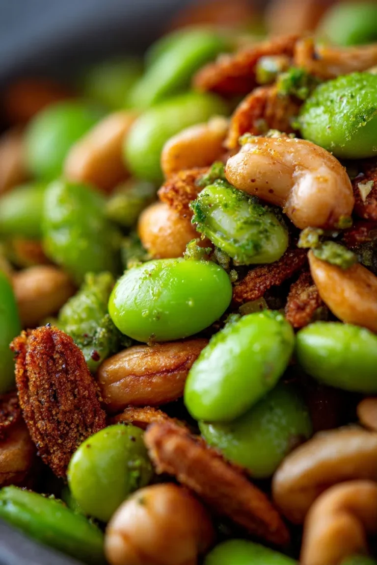 Crunchy Wasabi Peas & Edamame Mix Recipe