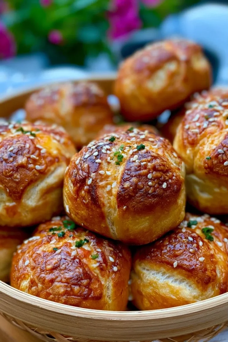 Ham & Cheese Stuffed Pretzel Bites – High Protein Snack