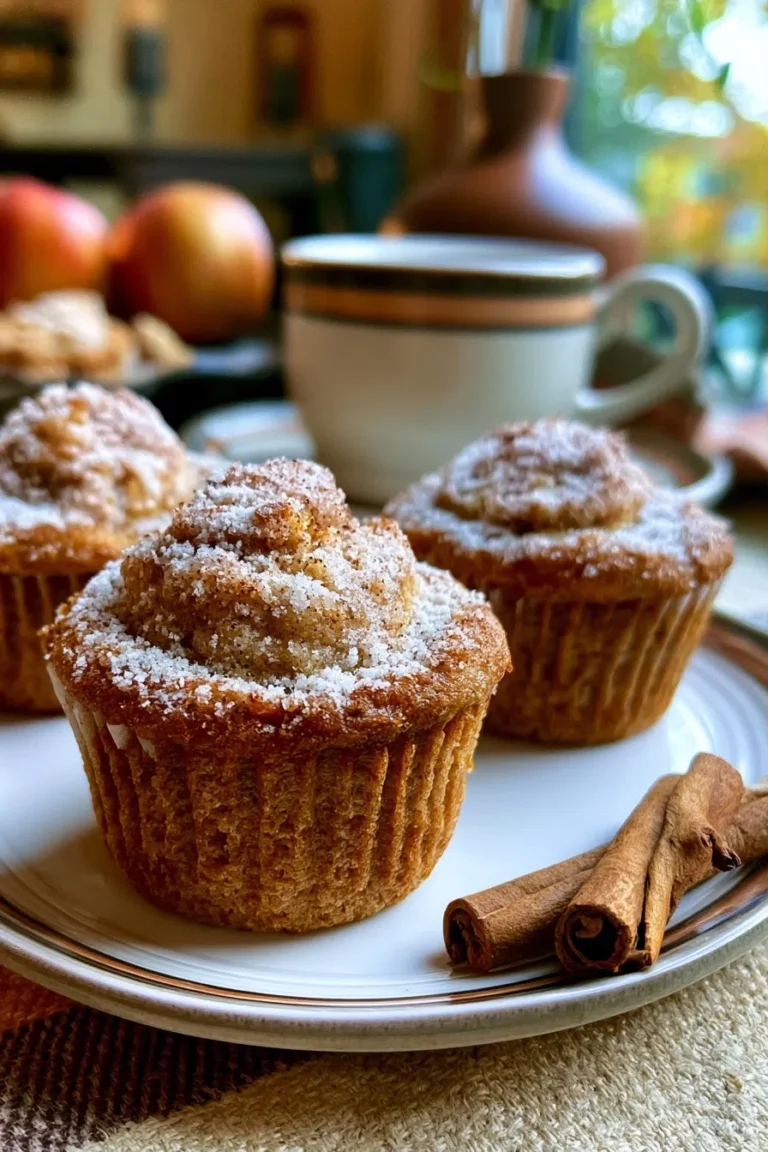 High Protein Apple Cinnamon Muffins (Cozy)