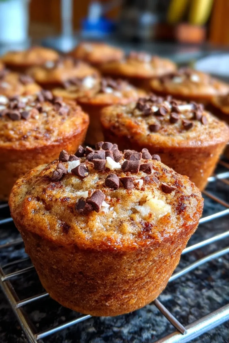 High Protein Banana Bread Muffins Recipe