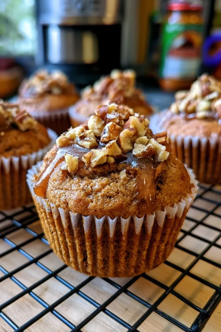High Protein Banana Nut Muffins Recipe
