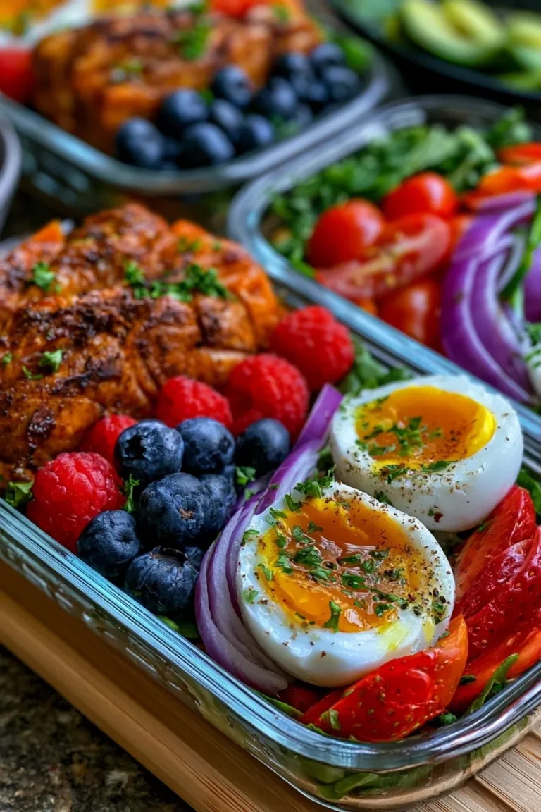 High Protein Breakfast Meal Prep (5 Days in 1 Hour)