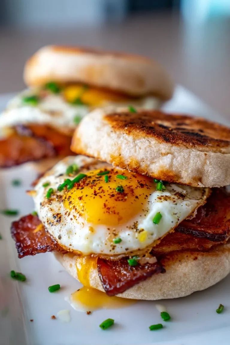 High Protein Freezer Breakfast Sandwiches (12 at Once)