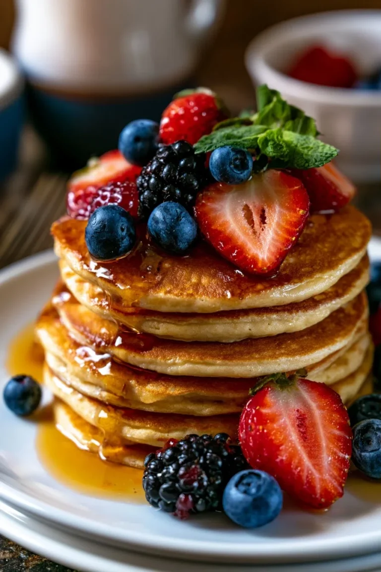 High Protein Pancakes (Batch Cook & Freeze) Recipe