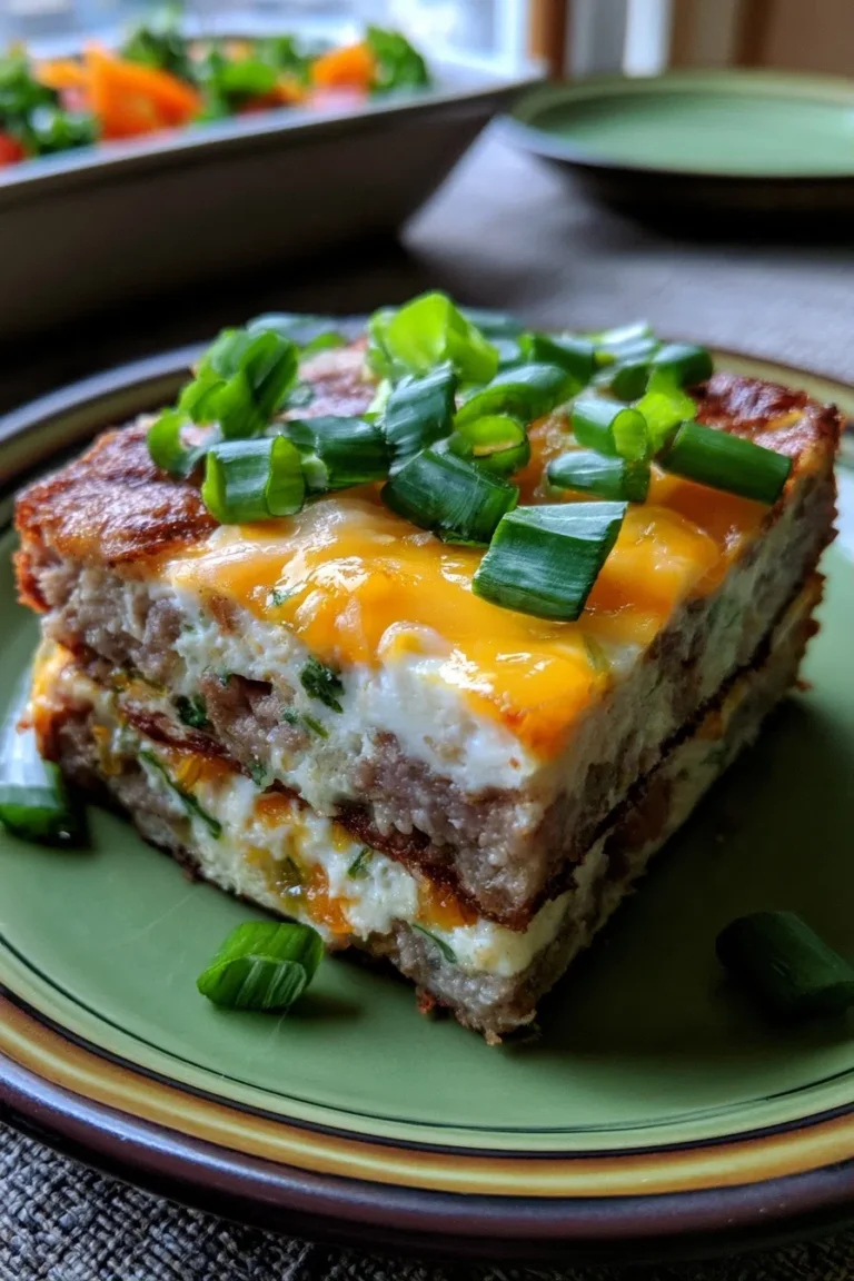 High Protein Sausage & Egg Casserole (Whole30) Recipe