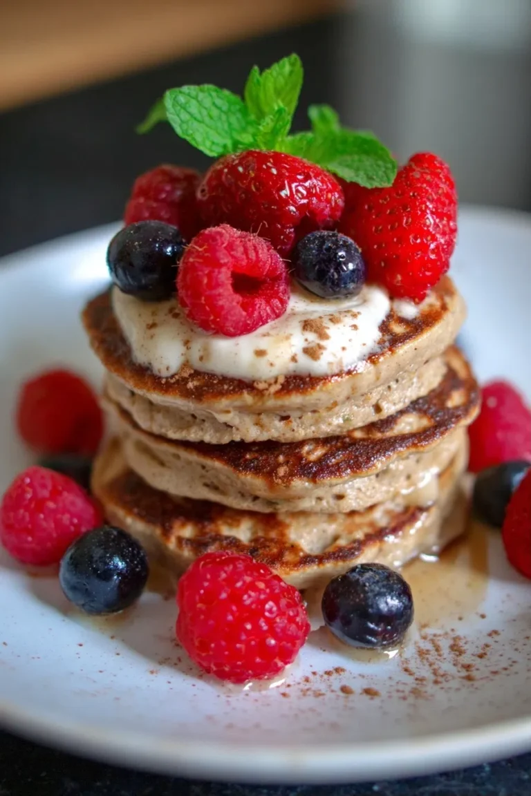 High Protein Vegan Pancakes (Lentil-Based, 20g Protein)