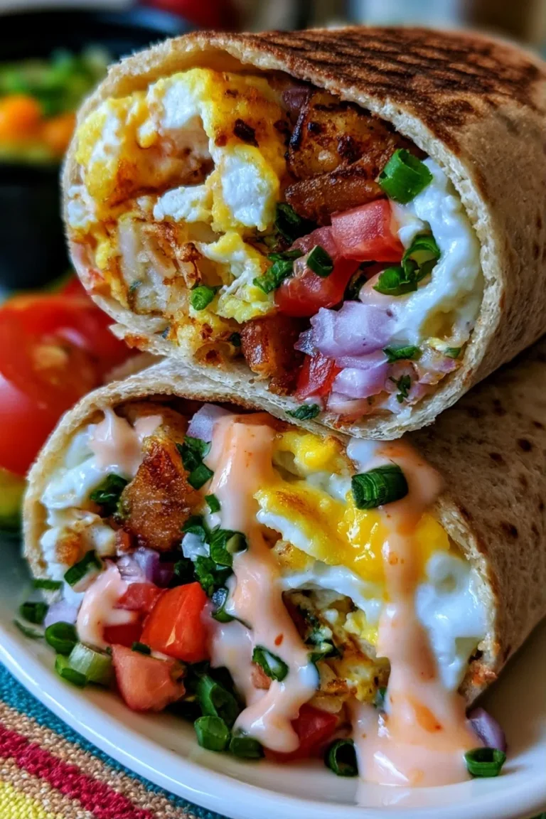 Low Carb High Protein Breakfast Burrito Recipe