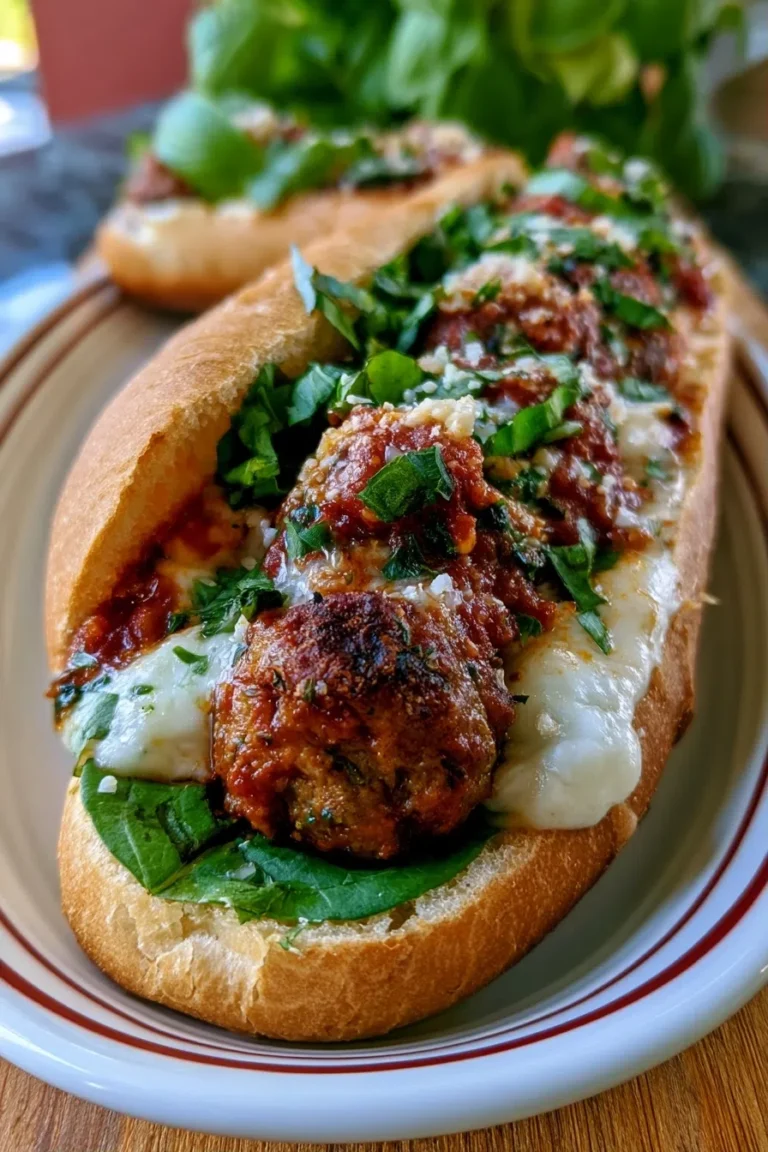 Meatball & Mozzarella Sub High Protein Lunch