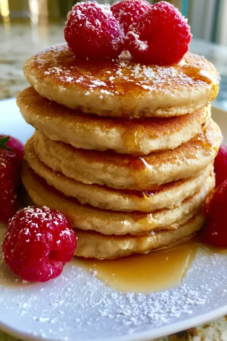 Paleo High Protein Pancakes (Cassava Flour, 22g Protein)