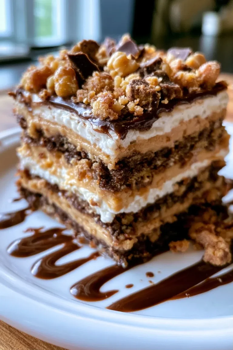 Peanut Butter Crunch Lasagna Recipe