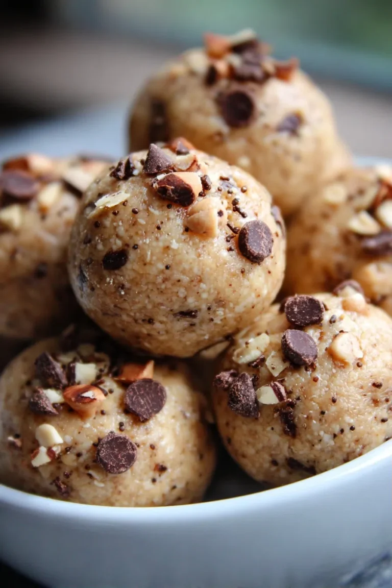 Peanut Butter Protein Energy Balls Vegan Snack
