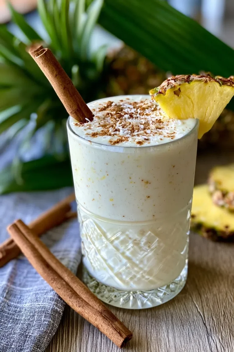 Piña Colada Protein Shake – High Protein Tropical Drink