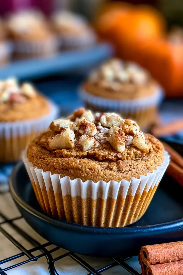 Pumpkin Spice Protein Muffins – High Protein Fall Snack