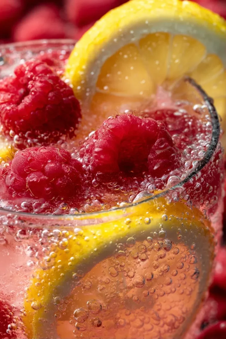 Raspberry Lemonade Protein Refresher Recipe