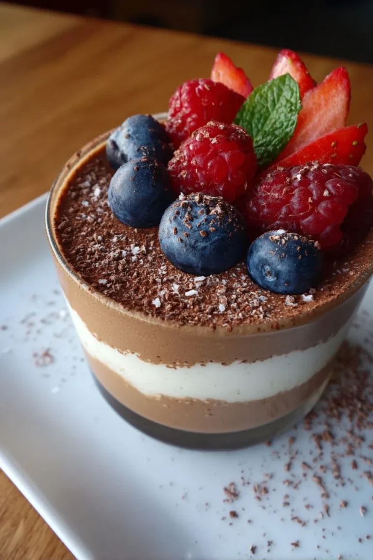 Silken Tofu Chocolate Mousse – High Protein Vegan Dessert