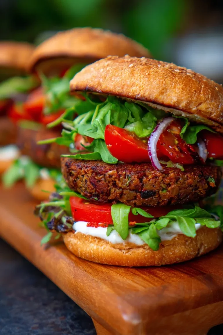 Vegan Black Bean Burgers High Protein Dinner