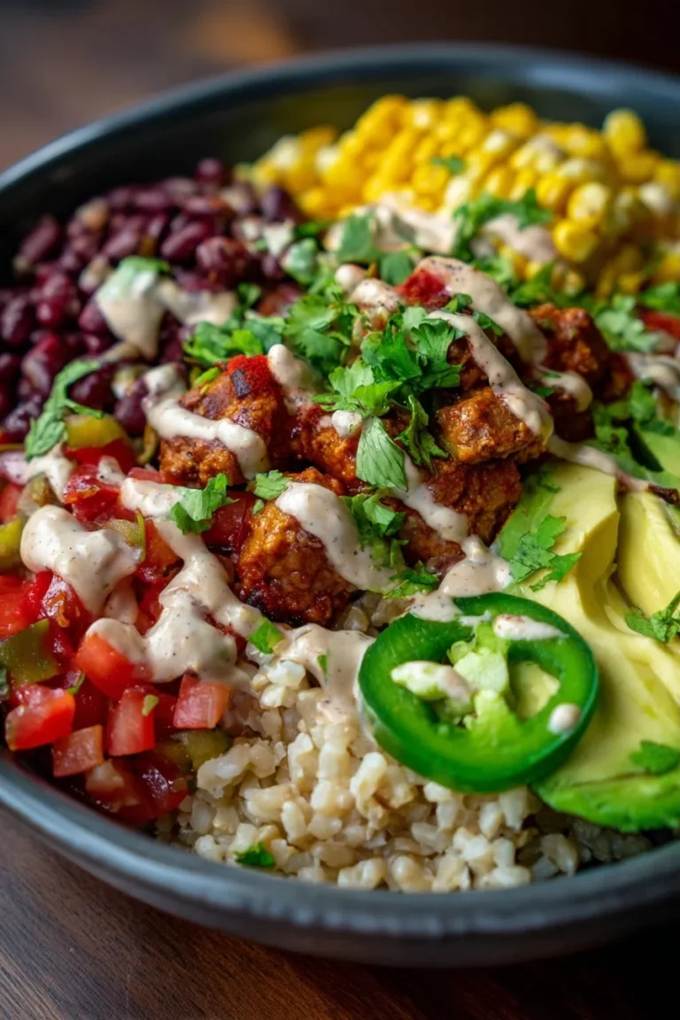 Vegan Burrito Bowl with Sofritas Recipe
