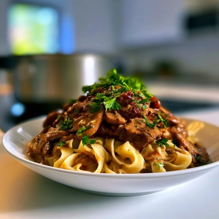 Beef Stroganoff | High-Protein Comfort Food