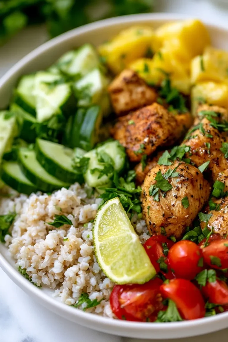 Coconut Chicken Bowl