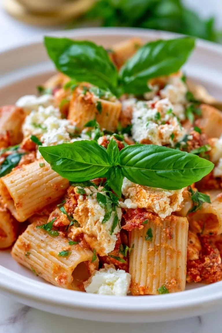 Cottage Cheese Rigatoni | High-Protein Comfort Food