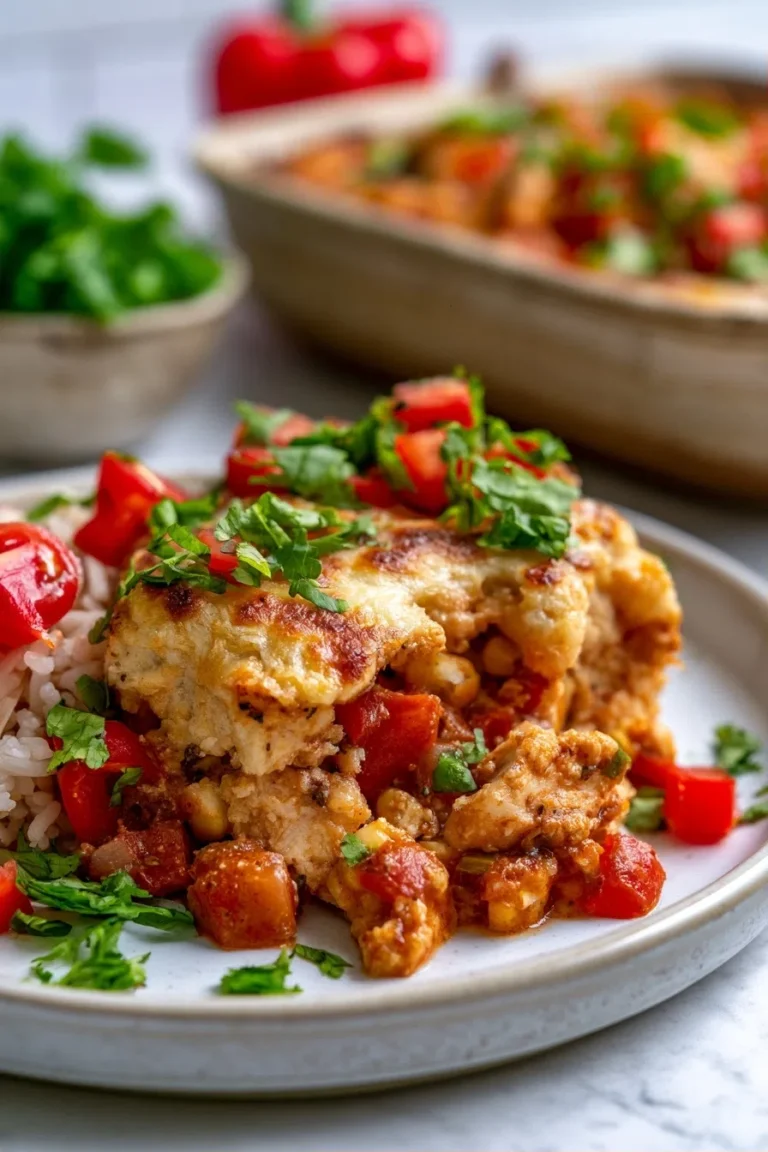Fajita Chicken Casserole