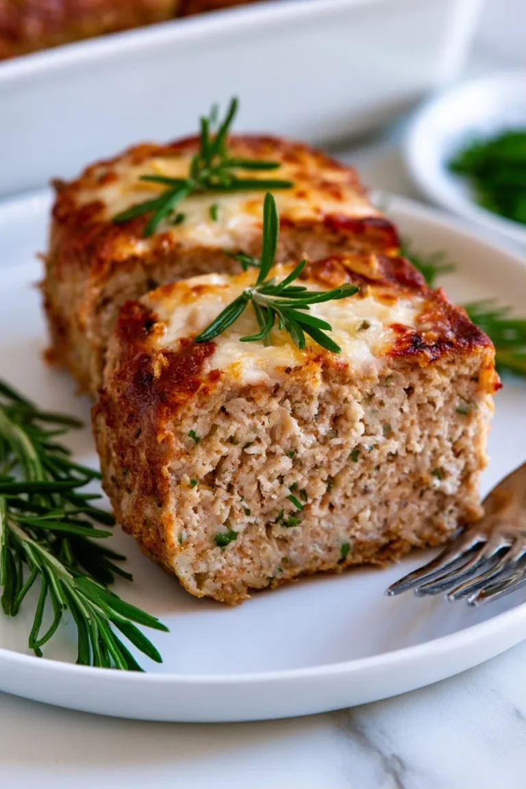 Garlic Parmesan Meatloaf Recipe