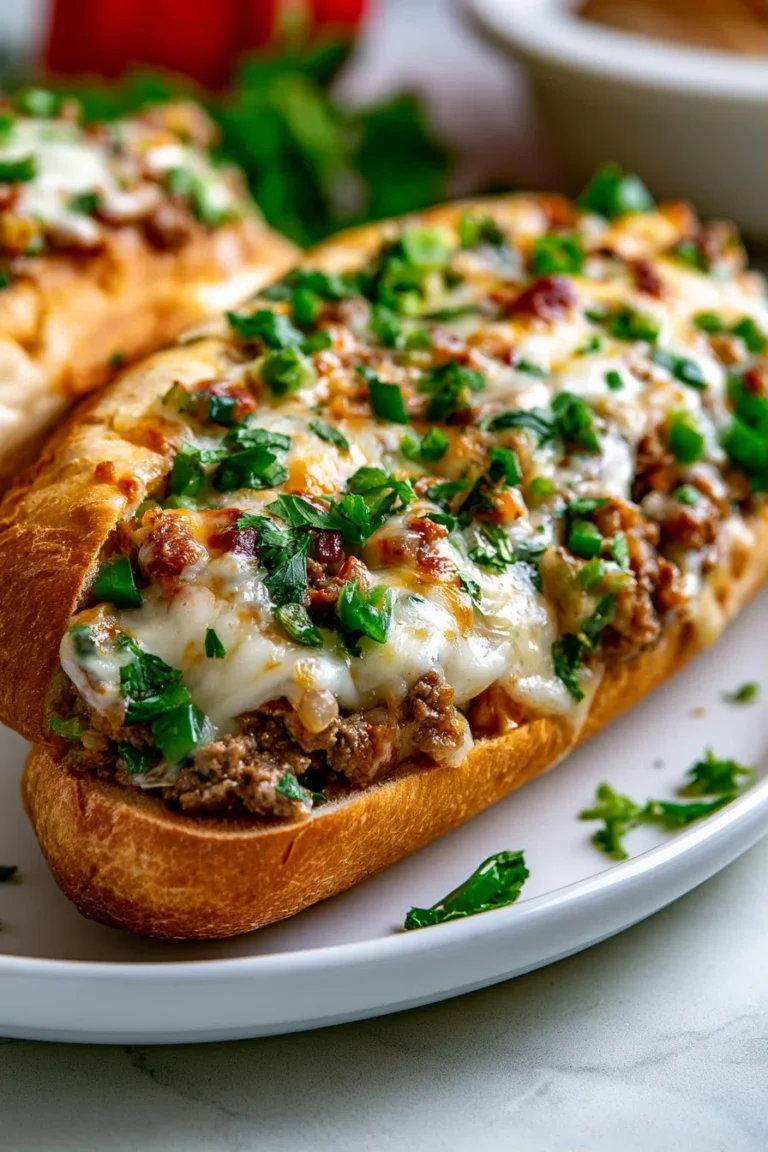 Ground Beef Philly Cheesesteak