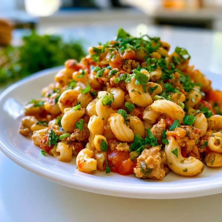 High Protein Hamburger Helper Recipe