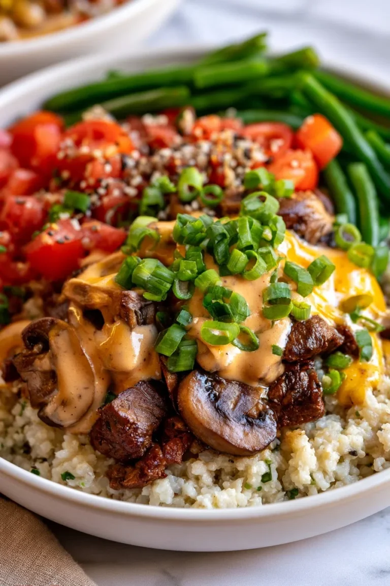 Keto Philly Cheesesteak Bowls | Family-Friendly High Protein