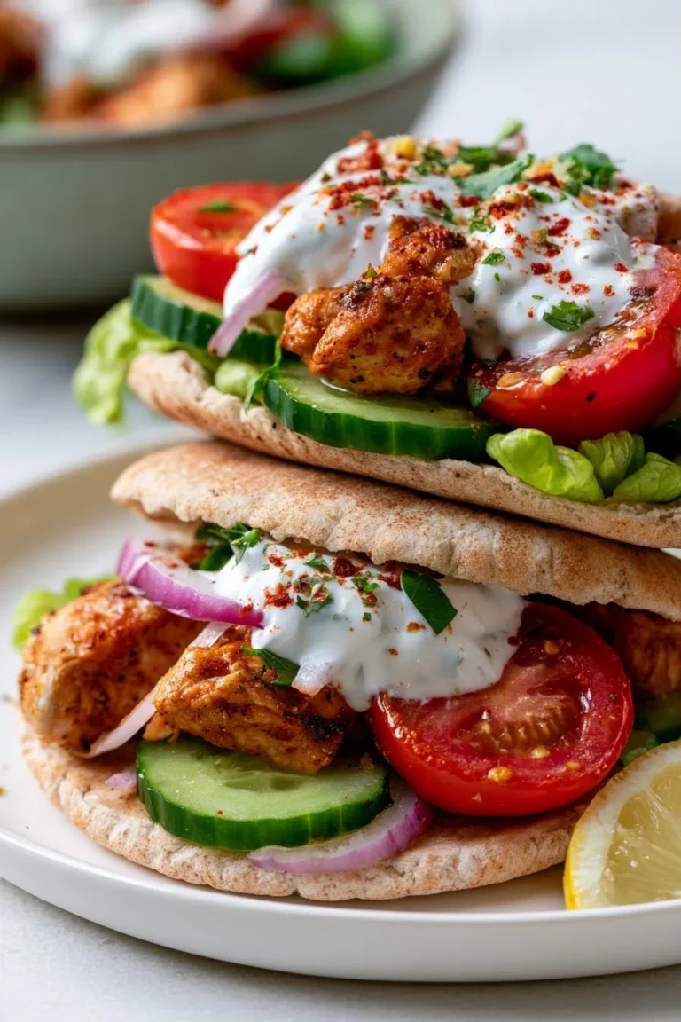 Sheet Pan Chicken Pitas