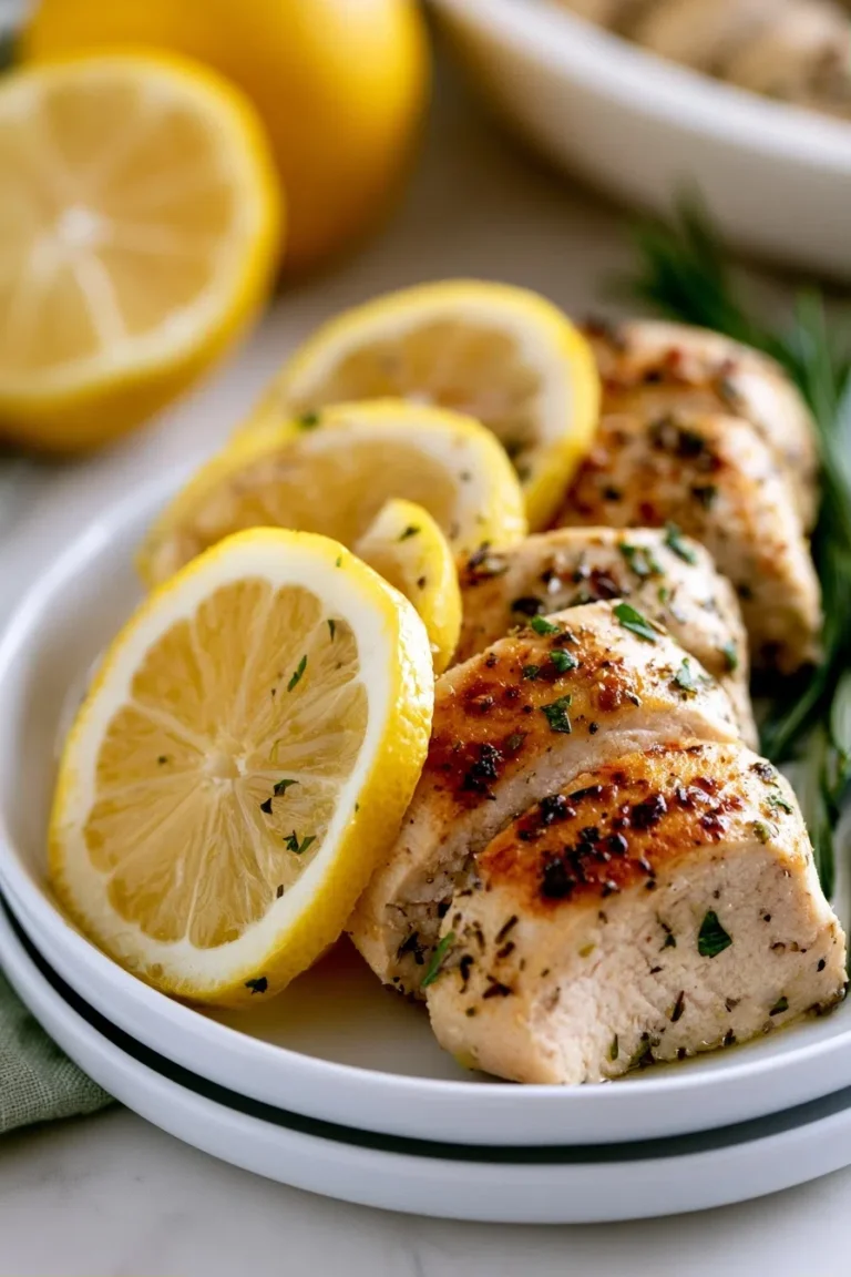 Slow Cooker Lemon Chicken