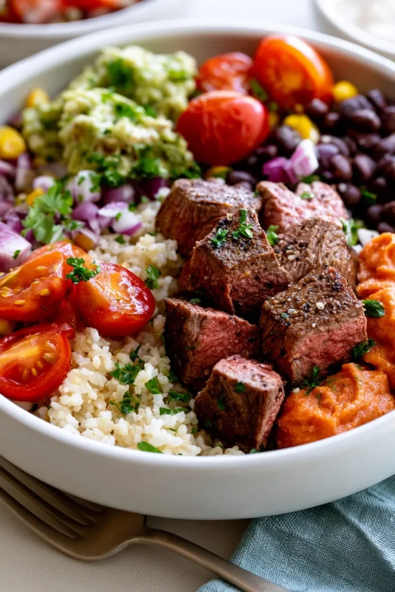 Steak Burrito Bowl Recipe for Meal Prep
